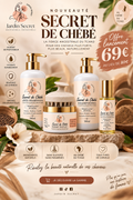 Gamme capillaire Secret de Chébé