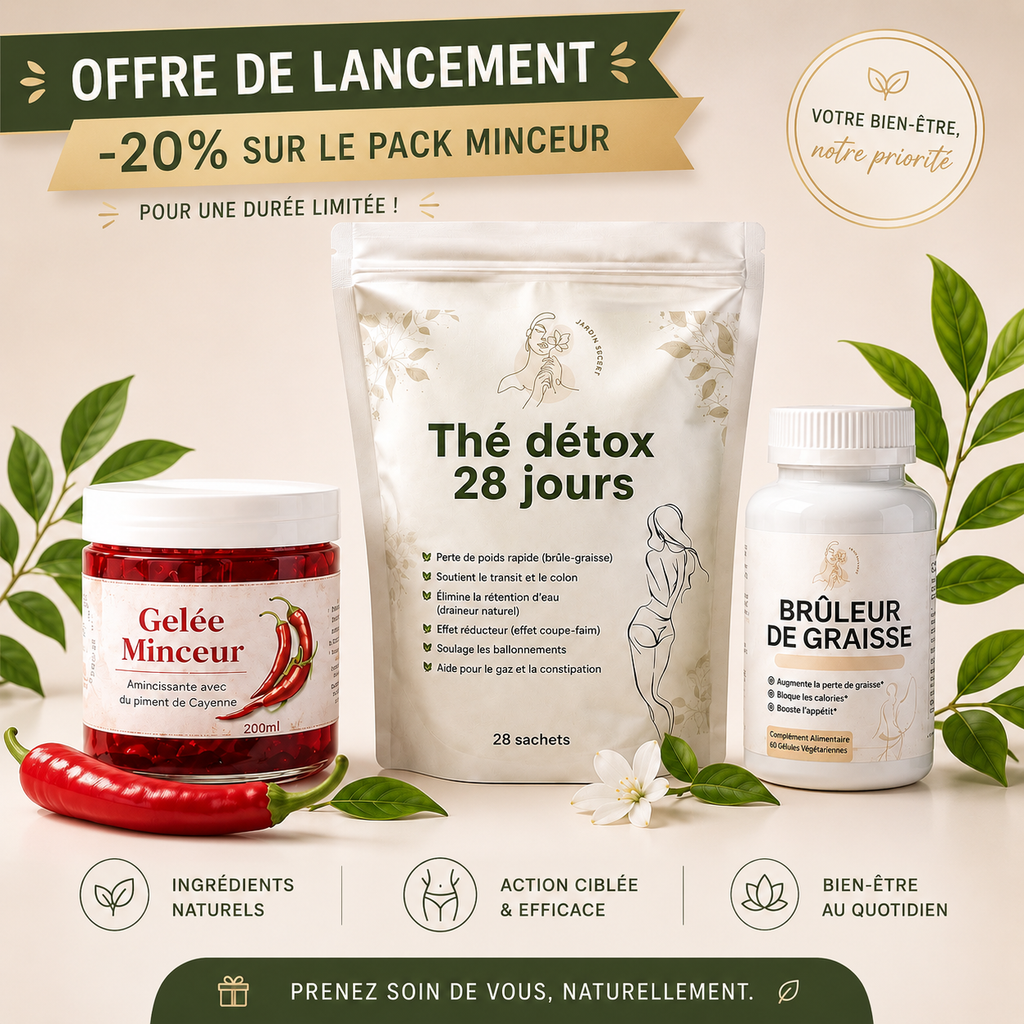 Box  Minceur Jardin Secret