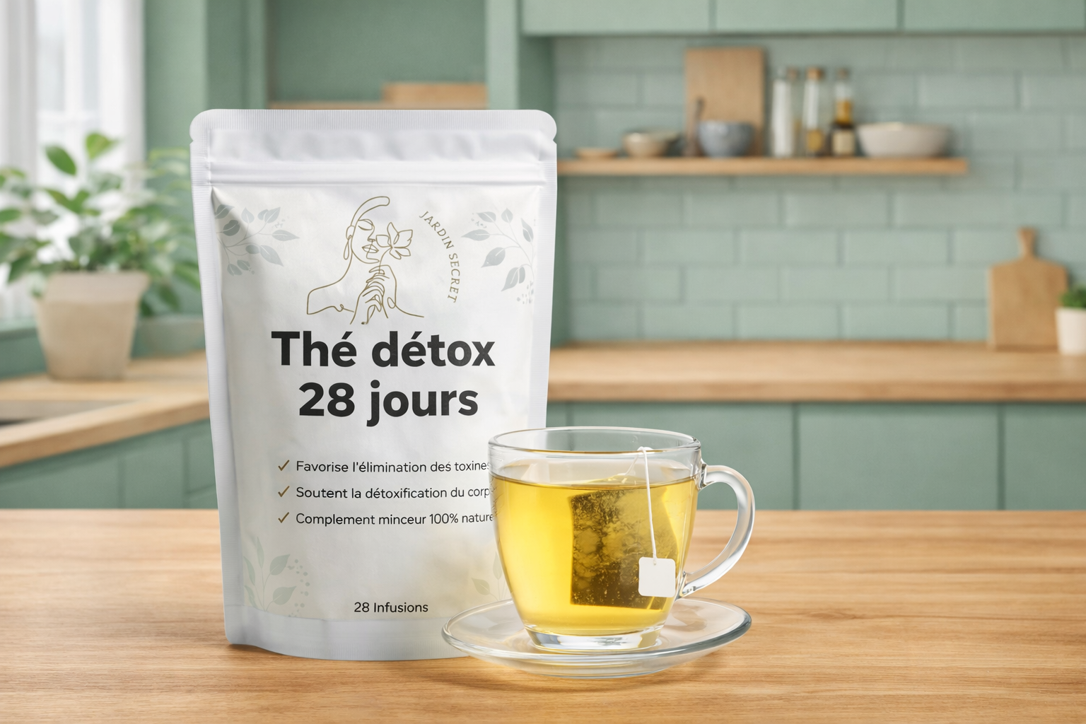 Thé detox cure de 28 jours