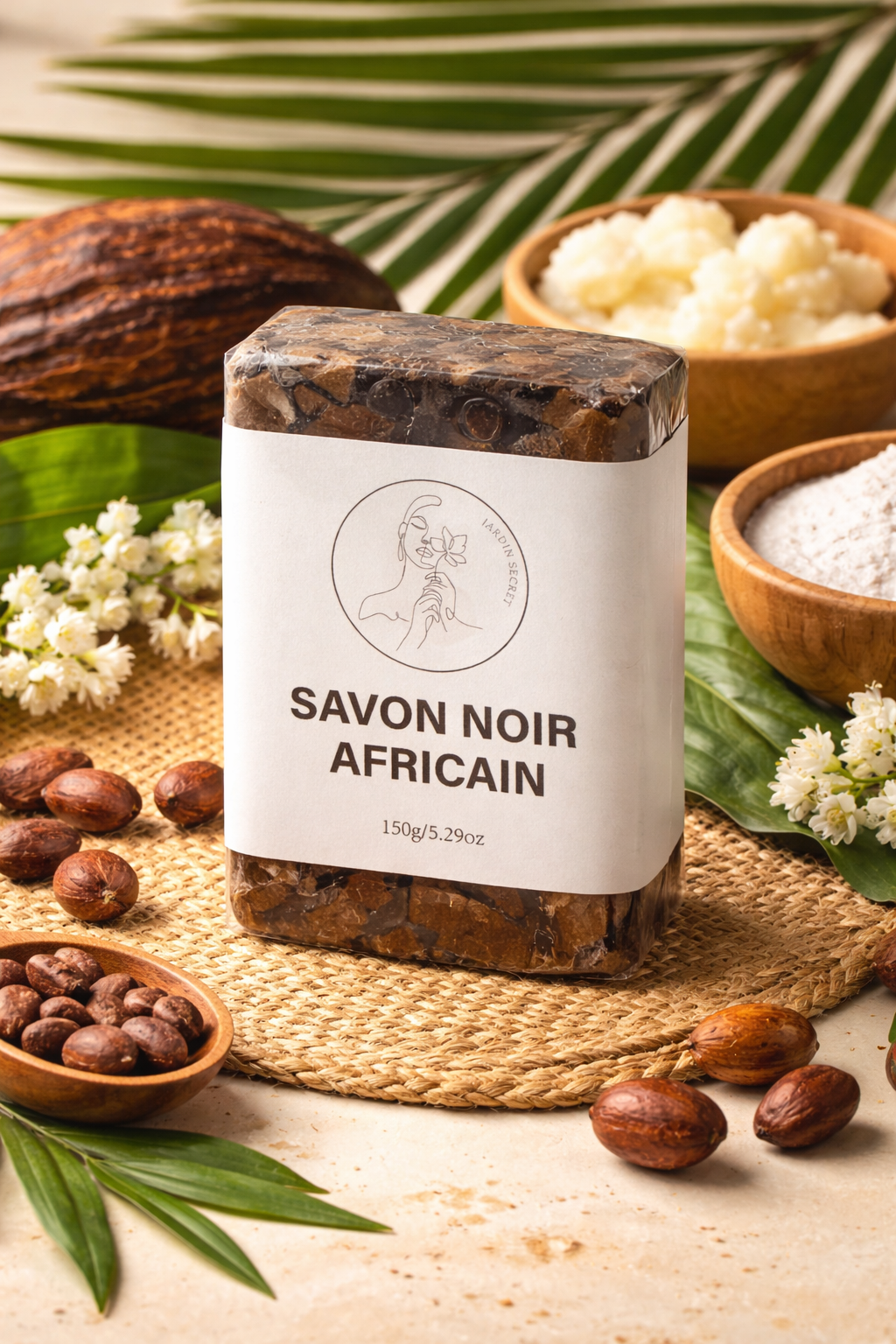 Savon noir africain 250G